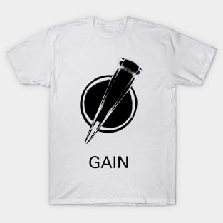 Gain Knob (Chicken-head, black) 0% T-Shirt